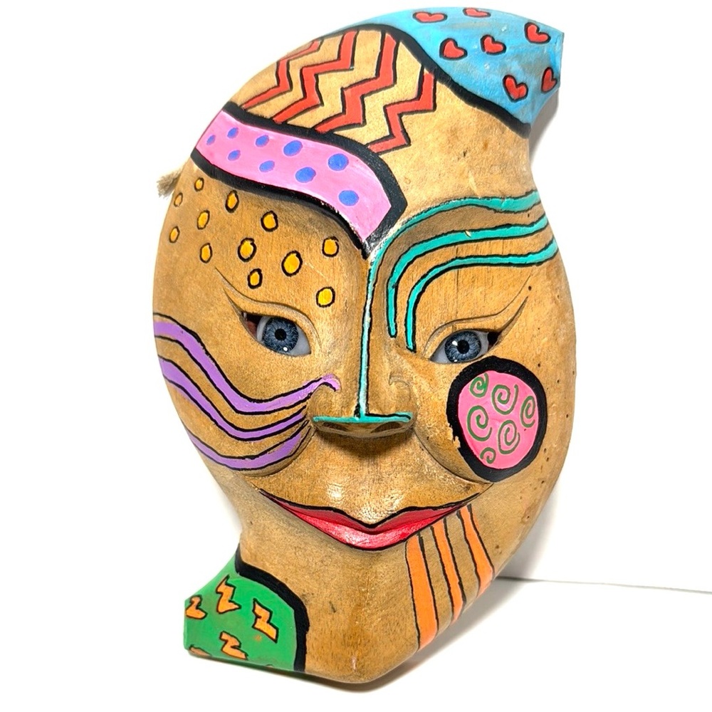 Fancy Face - Colorful Abstract Face Wall Art